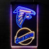 Blue Moon & Atlanta Falcons LED Sign Man Cave Home Bar Pub Decor