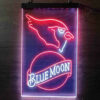 Blue Moon Arizona Cardinals Est 1920 LED Sign Man Cave Home Bar Pub Decor