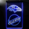 Blue Moon Baltimore Ravens Est 1996 LED Sign Man Cave Home Bar Pub Decor