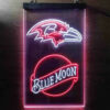 Blue Moon Baltimore Ravens Est 1996 LED Sign Man Cave Home Bar Pub Decor