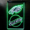 Blue Moon Bar Philadelphia Eagles Est. 1933 LED Sign Man Cave Decor