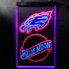 Blue Moon Bar Philadelphia Eagles Est. 1933 LED Sign Man Cave Decor