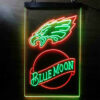 Blue Moon Bar Philadelphia Eagles Est. 1933 LED Sign Man Cave Decor