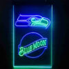 Blue Moon Bar Seattle Seahawks Est. 1976 LED Sign Home Pub Man Cave Decor