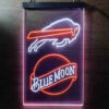 Blue Moon Buffalo Bills Est 1960 LED Sign Man Cave Home Bar Pub Decor