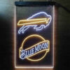 Blue Moon Buffalo Bills Est 1960 LED Sign Man Cave Home Bar Pub Decor