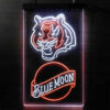 Blue Moon Cincinnati Bengals Est 1968 LED Sign Man Cave Home Bar Pub Decor