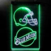 Blue Moon Cleveland Browns Est 1946 LED Sign Man Cave Home Bar Pub Decor