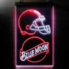 Blue Moon Cleveland Browns Est 1946 LED Sign Man Cave Home Bar Pub Decor