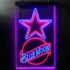 Blue Moon Dallas Cowboys Est 1960 LED Sign Man Cave Home Bar Pub Decor