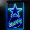 Blue Moon Dallas Cowboys Est 1960 LED Sign Man Cave Home Bar Pub Decor