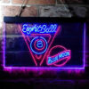 Blue Moon Eight Ball Pool Snooker Room LED Sign Home Bar Decor