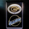 Blue Moon Green Bay Packers Est 1919 LED Sign Man Cave Home Bar Pub Decor