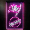 Blue Moon Tampa Bay Buccaneers Est 1976 LED Sign Man Cave Home Bar Pub Decor