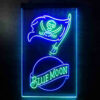 Blue Moon Tampa Bay Buccaneers Est 1976 LED Sign Man Cave Home Bar Pub Decor