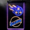 Blue Moon Tennessee Titans Est 1960 LED Sign Man Cave Home Bar Pub Decor