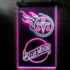 Blue Moon Tennessee Titans Est 1960 LED Sign Man Cave Home Bar Pub Decor