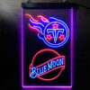 Blue Moon Tennessee Titans Est 1960 LED Sign Man Cave Home Bar Pub Decor