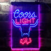 Breathing Bull Coors Light Home Bar Neon Light LED Sign Man Cave Decor