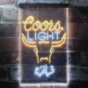 Breathing Bull Coors Light Home Bar Neon Light LED Sign Man Cave Decor