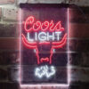 Breathing Bull Coors Light Home Bar Neon Light LED Sign Man Cave Decor