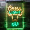 Breathing Bull Coors Light Home Bar Neon Light LED Sign Man Cave Decor