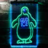 Bud Ice Penguin LED Sign Home Bar Decor