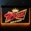 Bud King of Crown LED Sign Man Cave Home Bar Pub Decor