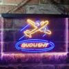 Bud Light airplane Home Bar Neon Light LED Sign Man Cave Decor