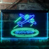 Bud Light airplane Home Bar Neon Light LED Sign Man Cave Decor