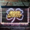 Bud Light Clover LED Sign Man Cave Home Bar Pub Decor