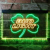 Bud Light Clover LED Sign Man Cave Home Bar Pub Decor