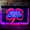 Bud Light Clover LED Sign Man Cave Home Bar Pub Decor