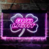 Bud Light Clover LED Sign Man Cave Home Bar Pub Decor