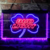 Bud Light Clover LED Sign Man Cave Home Bar Pub Decor