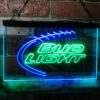 Bud Light Football Neon Light LED Sign Home Bar Decor