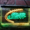 Bud Light Football Neon Light LED Sign Home Bar Decor