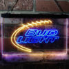 Bud Light Football Neon Light LED Sign Home Bar Decor