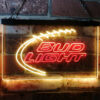 Bud Light Football Neon Light LED Sign Home Bar Decor