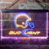 Bud Light Helmet Football Club LED Sign Home Bar Decor