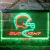 Bud Light Helmet Football Club LED Sign Home Bar Decor