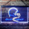 Bud Light Helmet Football Club LED Sign Home Bar Decor