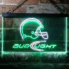 Bud Light Helmet Football Club LED Sign Home Bar Decor