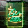 Bud Light Mountain Bike LED Sign Home Bar Decor