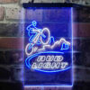 Bud Light Mountain Bike LED Sign Home Bar Decor