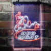 Bud Light Mountain Bike LED Sign Home Bar Decor