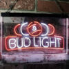 Bud Light Pool Room 9 Ball Snooker Billiard LED Sign Home Bar Decor