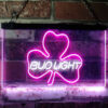 Bud Light Shamrock Bar LED Sign Man Cave Decor