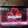 Bud Light Shamrock Bar LED Sign Man Cave Decor