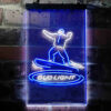 Bud Light Snowboarder LED Sign Home Bar Decor